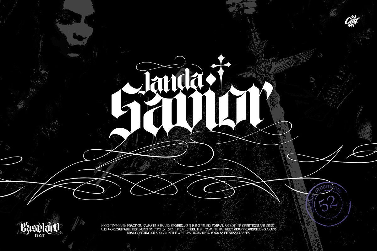 Baselard, a Blackletter Font by creativemedialab (Photo 4 of 8)