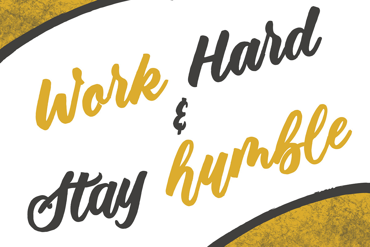 De Sandey || Handbrushed Font, a Script Font by Rochart (Photo 9 of 9)