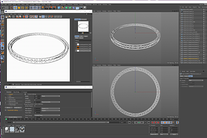 Circle Square Truss Diameter 600cm