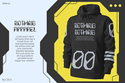 Alverus – Futuristic Typeface, a Sans Serif Font by Craft Supply Co. (Thumbnail 6 of 8)