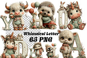Whimsical Baby Alphabet Clipart, an Illustration by one-touch (Thumbnail 1 of 10)
