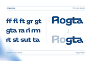 Modern Family Sans Serif - Rogta, a Sans Serif Font by Nirmana Visual (Thumbnail 3 of 9)