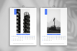 2025 wall calendar design template, a Stationery Template by Tanmoy Topu
