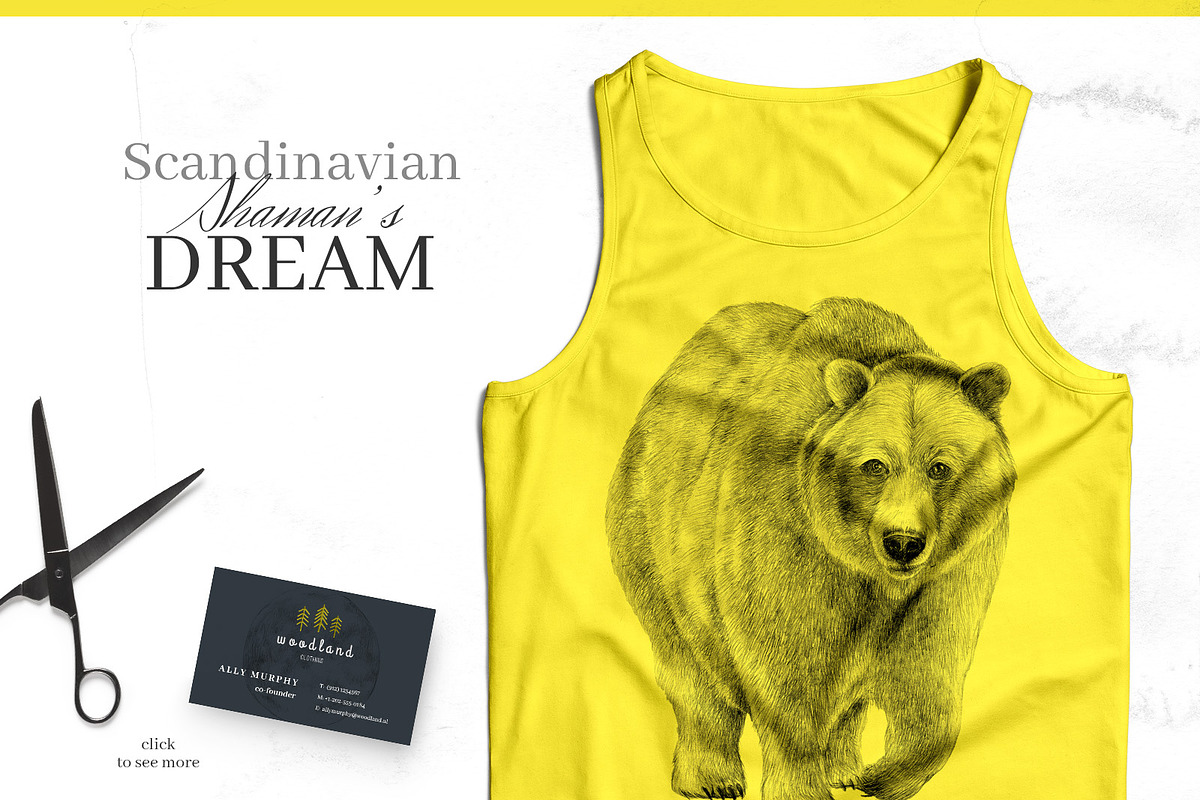 Scandinavian Shaman's Dream, an Animal Illustration by Bibela (Photo 5 of 10)
