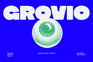 Grovio - Bold Dsiplay Font
