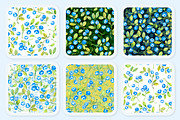 Blueberries, watercolor clipart, a Decorative Illustration by EshaStudio (Thumbnail 6 of 11)