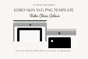 Kobo Clara Colour Skin SVG PNG, an Object Graphic by STUDIO REFINERY (Thumbnail 2 of 5)