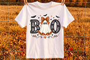 BOO Lace Ghost PNG, Cute Coquette, a Seasonal Illustration by Libby Wishes (Thumbnail 2 of 3)