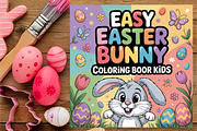 Easy Easter Bunny Coloring Book, an Animal Illustration by Design Home (Thumbnail 4 of 5)