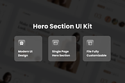 Laudra - Fashion Hero Header, an UI Kit Template by SquidPixey (Thumbnail 3 of 3)