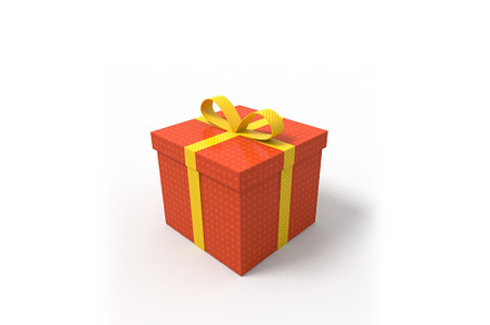 Gift box, an Object 3D Model by CGTech