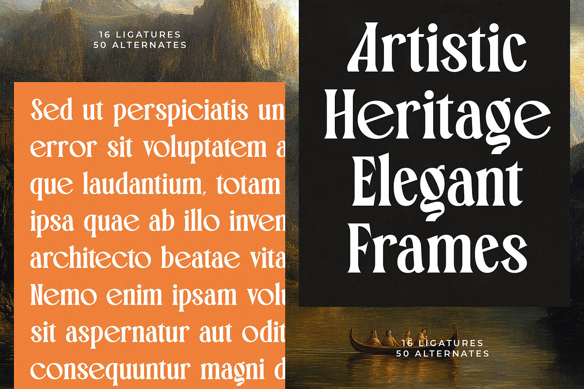Gihoon Musical Modern Serif Font, a Serif Font by timelesstype.co (Photo 12 of 20)