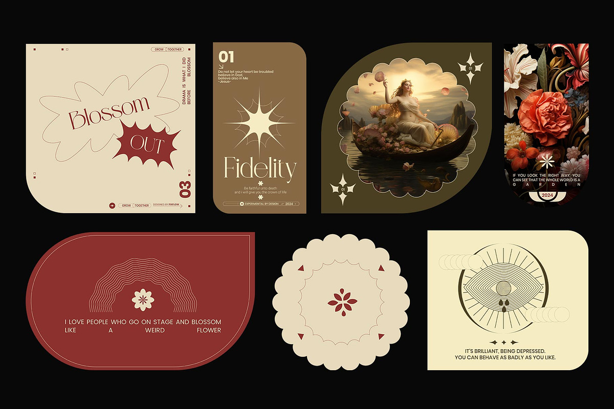 Fancy Layouts, an Object Graphic by Pixflow (Photo 9 of 11)
