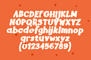 Squishy Blob Bubbly Display Font, a Sans Serif Font by FansyType (Thumbnail 13 of 15)