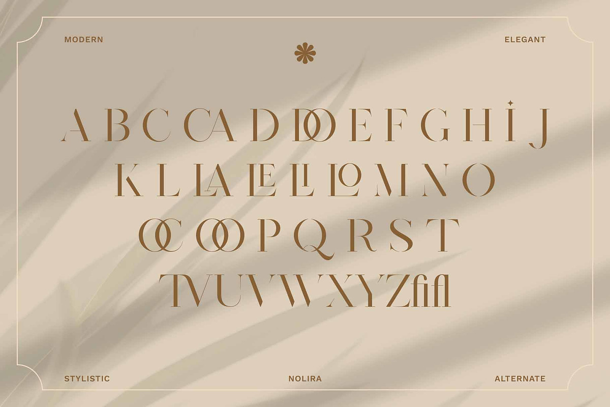 Nolira – Elegant Serif Font, a Serif Font by kangfont Studio (Photo 8 of 10)