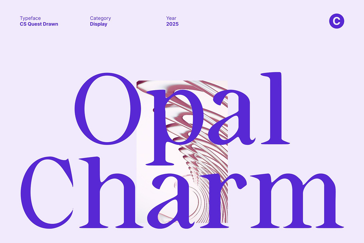 CS Quest Drawn, a Serif Font by Craft Supply Co. (Photo 7 of 8)