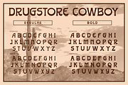Drugstore Cowboy Font Family, a Font by Brethrendesignco (Thumbnail 2 of 6)