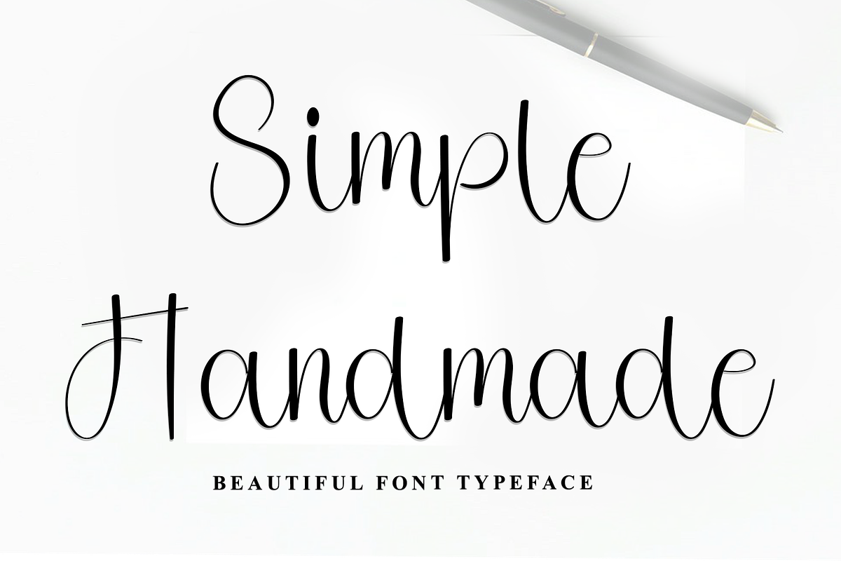 Baby Handsome, a Handwritten Font by InermediaSTUDIO (Photo 3 of 8)