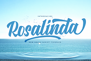 Rosalinda - Bold Script Font, a Script Font by StringLabs (Thumbnail 1 of 12)