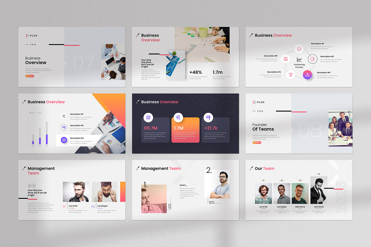 Business Plan Powerpoint Template, a Presentation Template by GoldenPixelStudio (Photo 12 of 29)