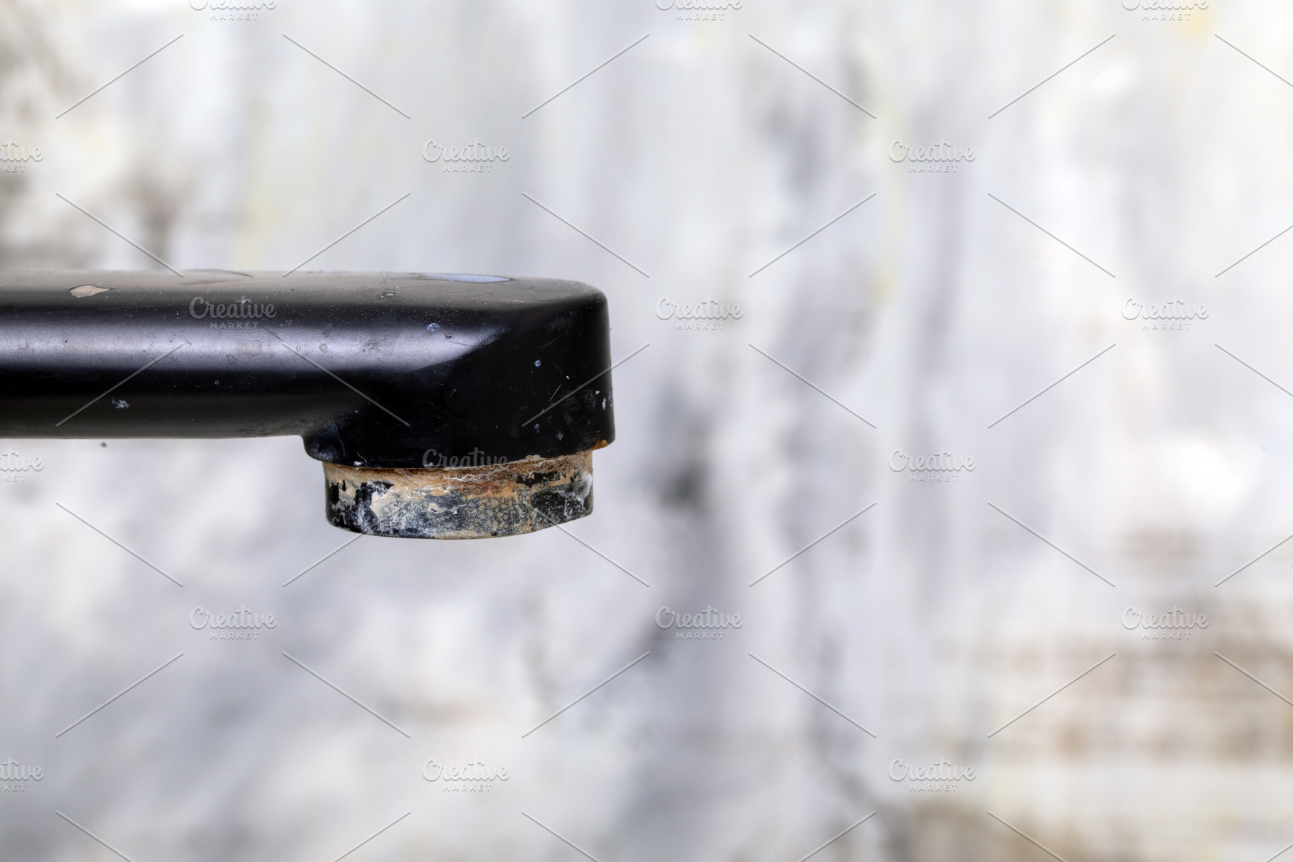 Limescale on Faucet Close-Up, a Technology Photo by Ales Munt