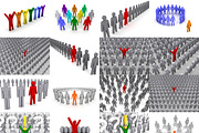 Bundle of 3D Unique Person Concepts, a Person Illustration by sibgat (Thumbnail 2 of 3)