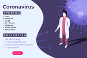Covid-19 Coronavirus Illustrations, a Templates & Theme by Roman Paslavsky (Thumbnail 2 of 8)