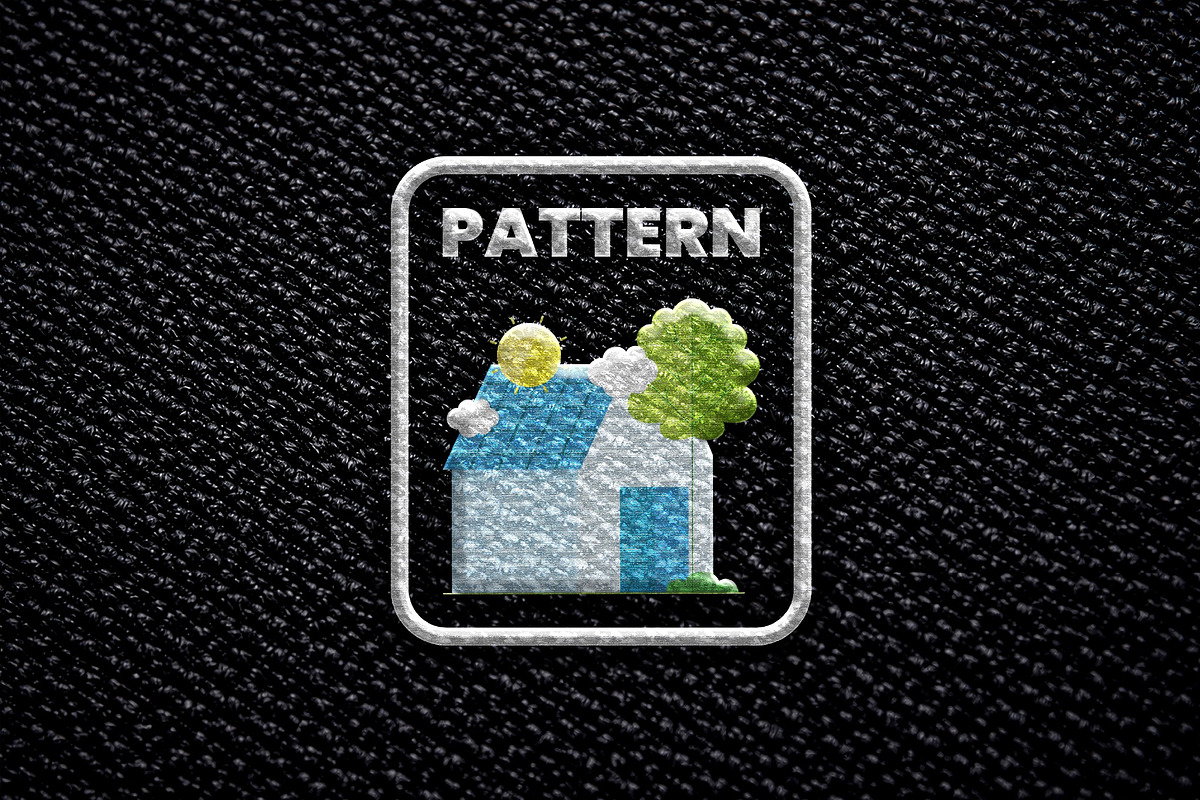 Embroidered Stitch Patch Mockup, a Brushes & More by studiogstock (Photo 4 of 4)