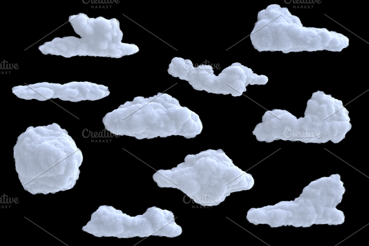 Clouds, an Object Graphic by CGterminal