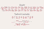 Secret Christmas - Handwritten font, a Handwritten Font by Brown Cupple (Thumbnail 12 of 12)