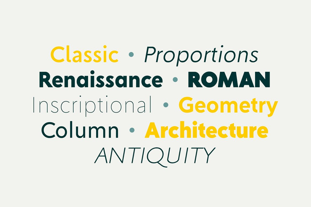 Creo | Classic Proportion Sans Serif, a Sans Serif Font by Wahyu & Sani Co. (Photo 6 of 9)