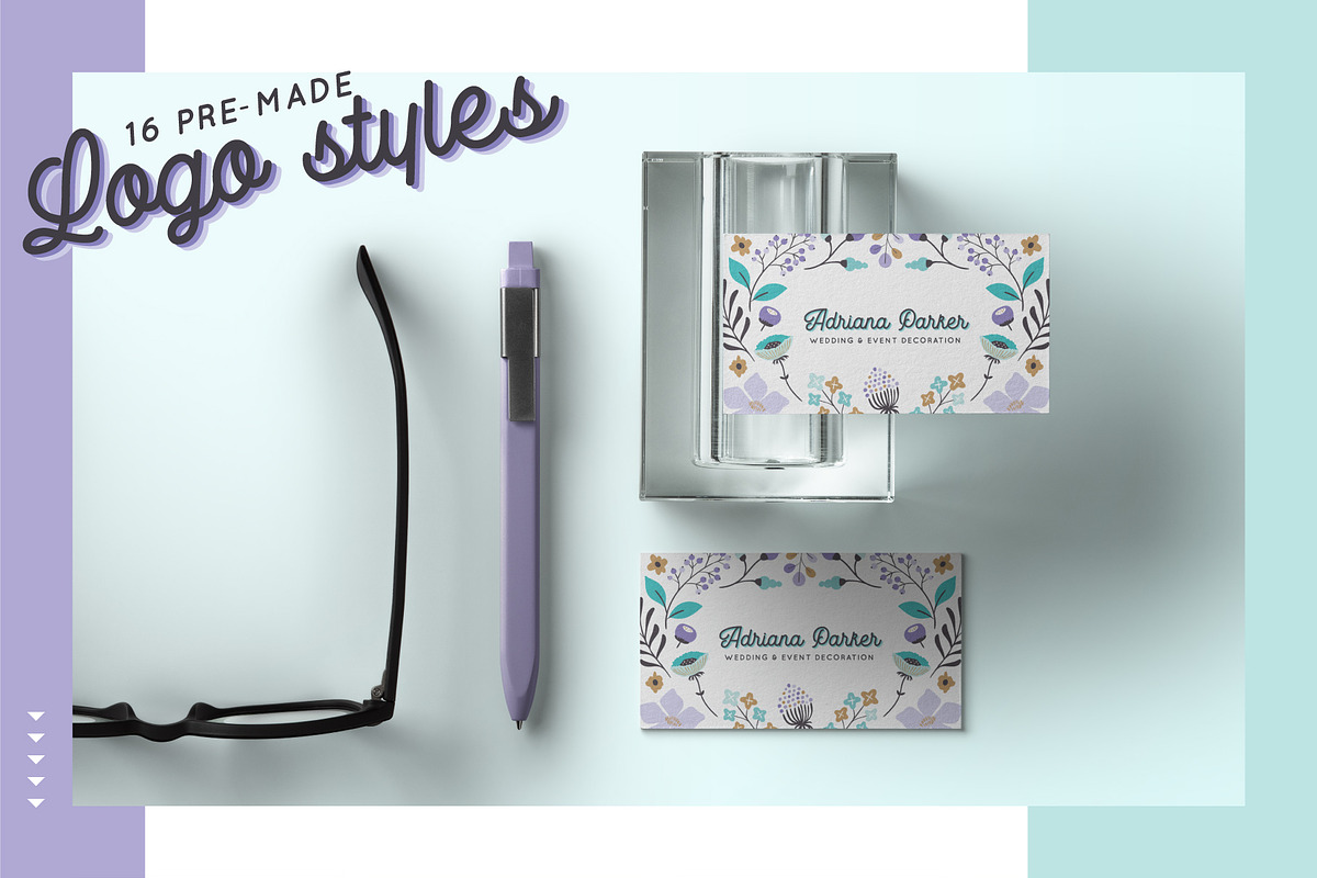 BOTANICA - Logo & Branding Kit, a Branding & Logo Template by Andimaginary Creative Co. (Photo 2 of 12)