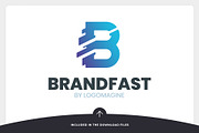 Brand Fast - Letter B Logo Template, a Branding & Logo Template by LOGOMAGINE (Thumbnail 8 of 16)