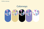SPRING BLOOM, a Pattern Graphic by rumacorakstudio (Thumbnail 3 of 6)