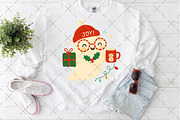 Cute Boujee Ghost Christmas, an Illustration by Craft Nest (Thumbnail 3 of 6)