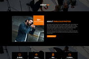 Stock Photo & Photography Elementor, a WordPress Template by HasnainDEV (Thumbnail 2 of 6)