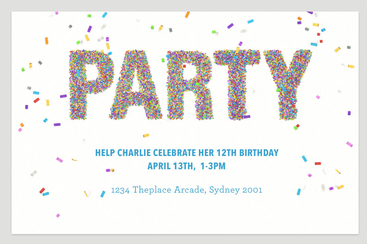 Confetti Type, an Object Graphic by Design Assets (Photo 3 of 8)