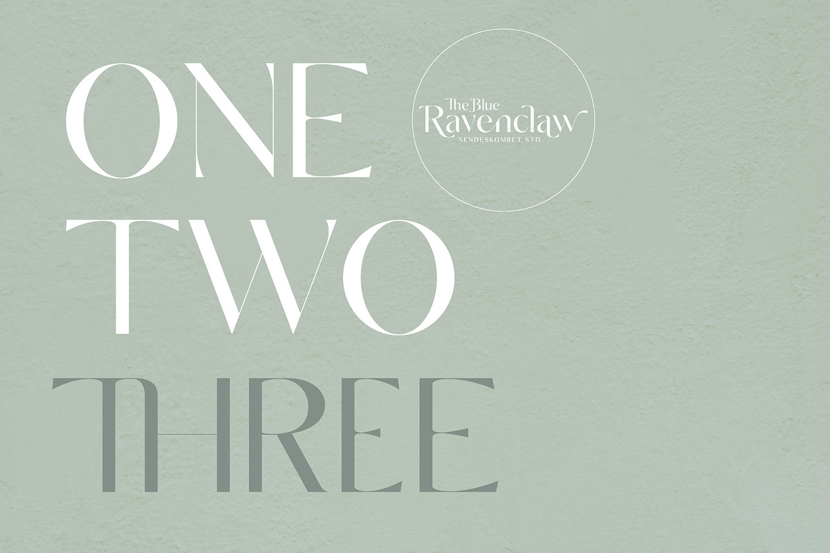 The Blue Ravenclaw - Stylistic Sans, a Sans Serif Font by NendesKombet Studio (Photo 12 of 16)