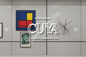 Cuya - Refined Serif Typeface for Pr, a Font by Astuti Studio