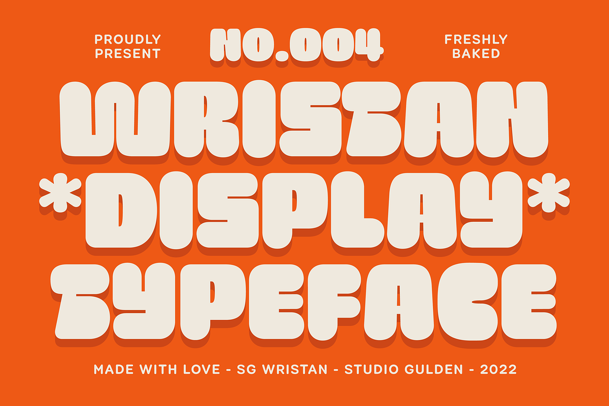SG - WRISTAN, a Font by Studio Gulden (Photo 11 of 11)