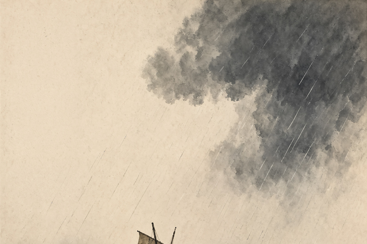 Rain and Storm at Sea, a Background Graphic by h.utomo (Photo 8 of 24)