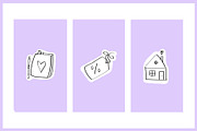 18 Instagram Icons BEAUTY PACK, a Social Media Template by Kristina Dubnovitskaya (Thumbnail 6 of 6)