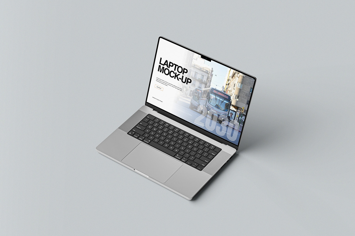 Laptop Mockup, a Mac Mockup by hokagata (Photo 2 of 5)