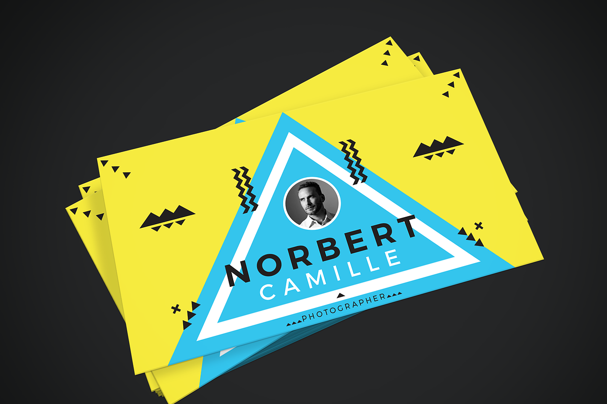 Norbert Camille Business Card, a Business Card Template by D | S Creative Design (Photo 4 of 5)