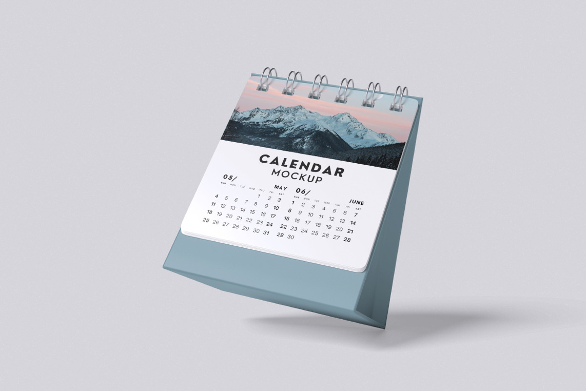 Calendar Mockup Bundle Set, an Advertising Mockup by Rielismee (Photo 2 of 5)