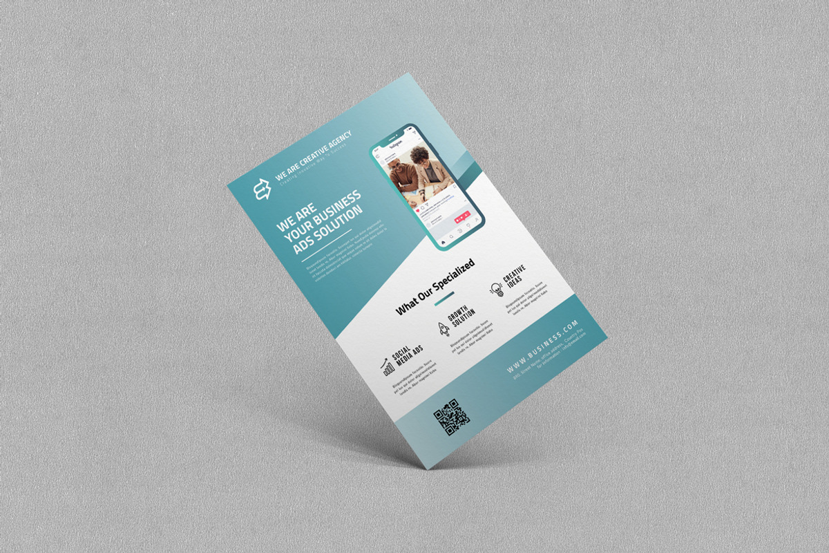Corporate Flyer, a Flyer Template by Ahsanjaya (Photo 3 of 3)