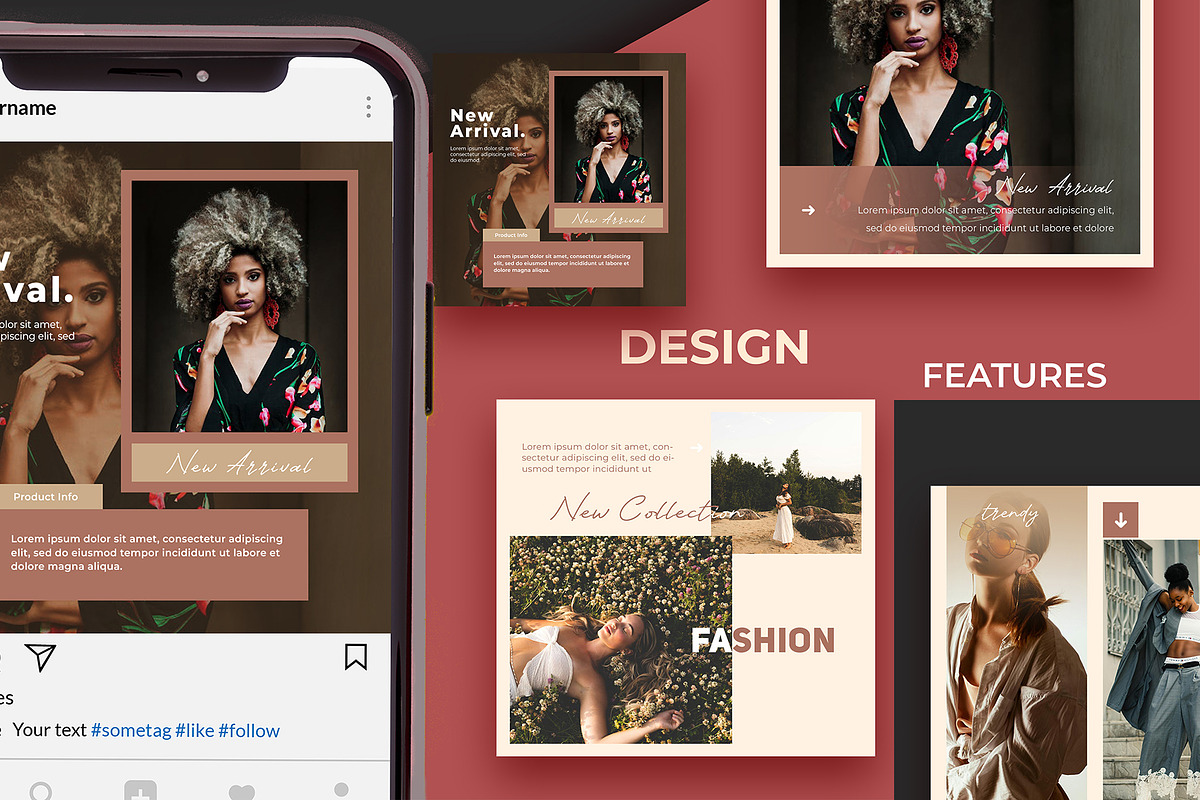 Social Media Kit Fashion, a Social Media Template by kamalrawat_gd (Photo 2 of 2)