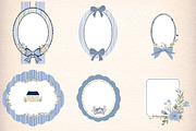 Cottage Dreams Patterns Frames Bow, an Illustration by Digital Artistic99 (Thumbnail 3 of 8)