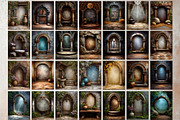 Medieval Fantasy Backgrounds & Frame, a Background Graphic by ThatsDesignArt (Thumbnail 5 of 10)