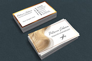 Fashion Hairdresser Business Card, a Business Card Template by Kseniya-Omega (Thumbnail 2 of 4)